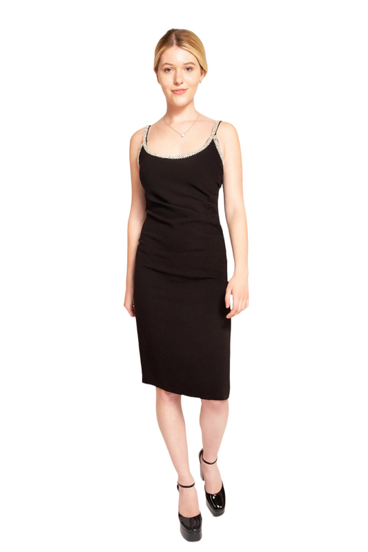 Stella Black Diamond Dress