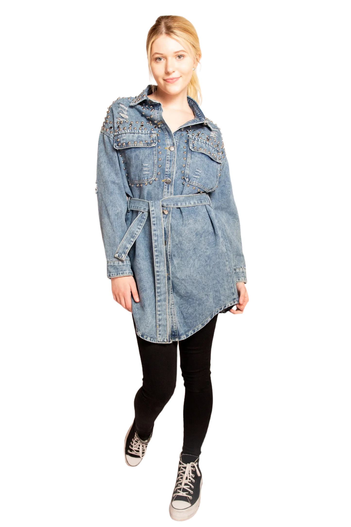 Lily Denim Dress