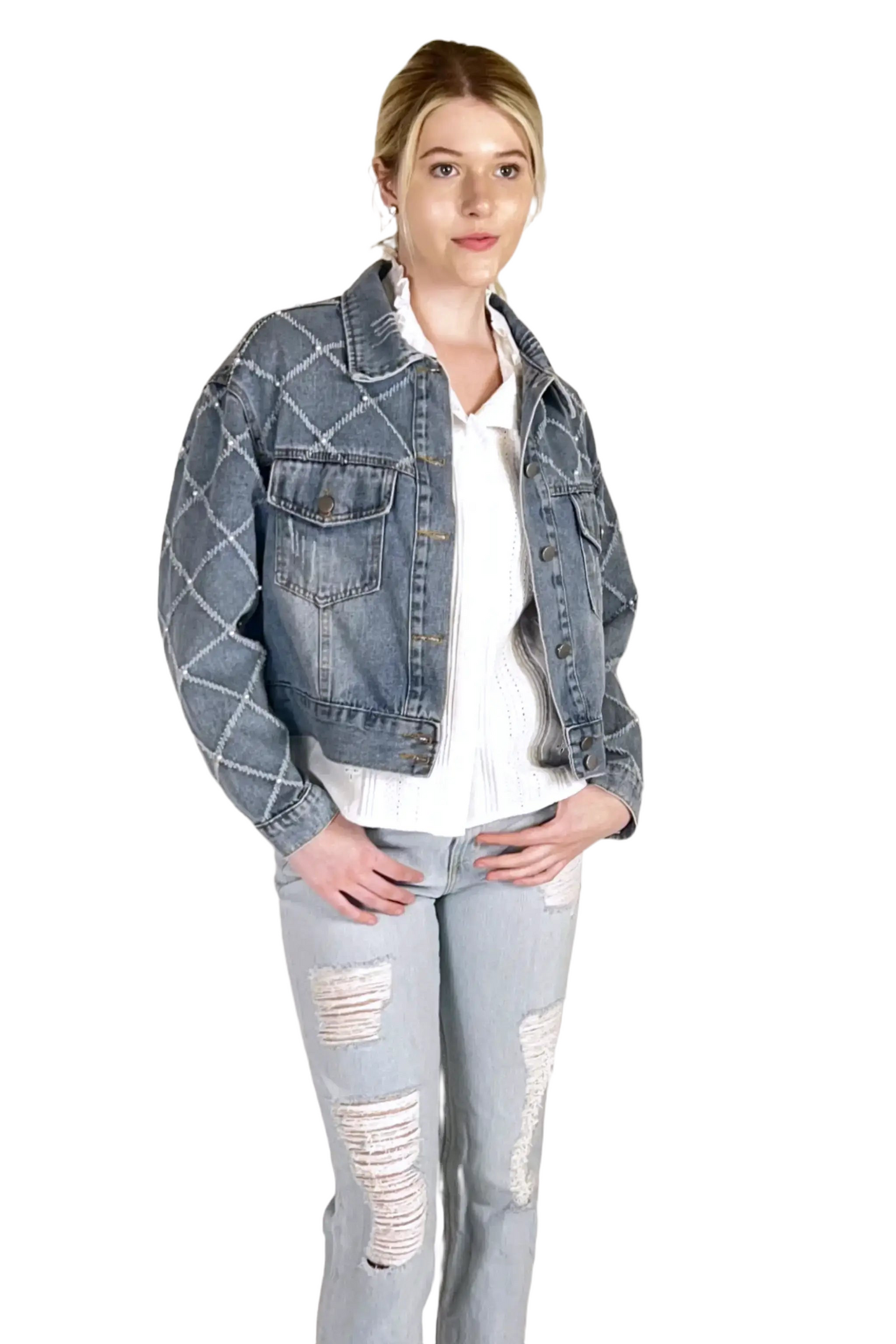 Daisy Denim Jacket