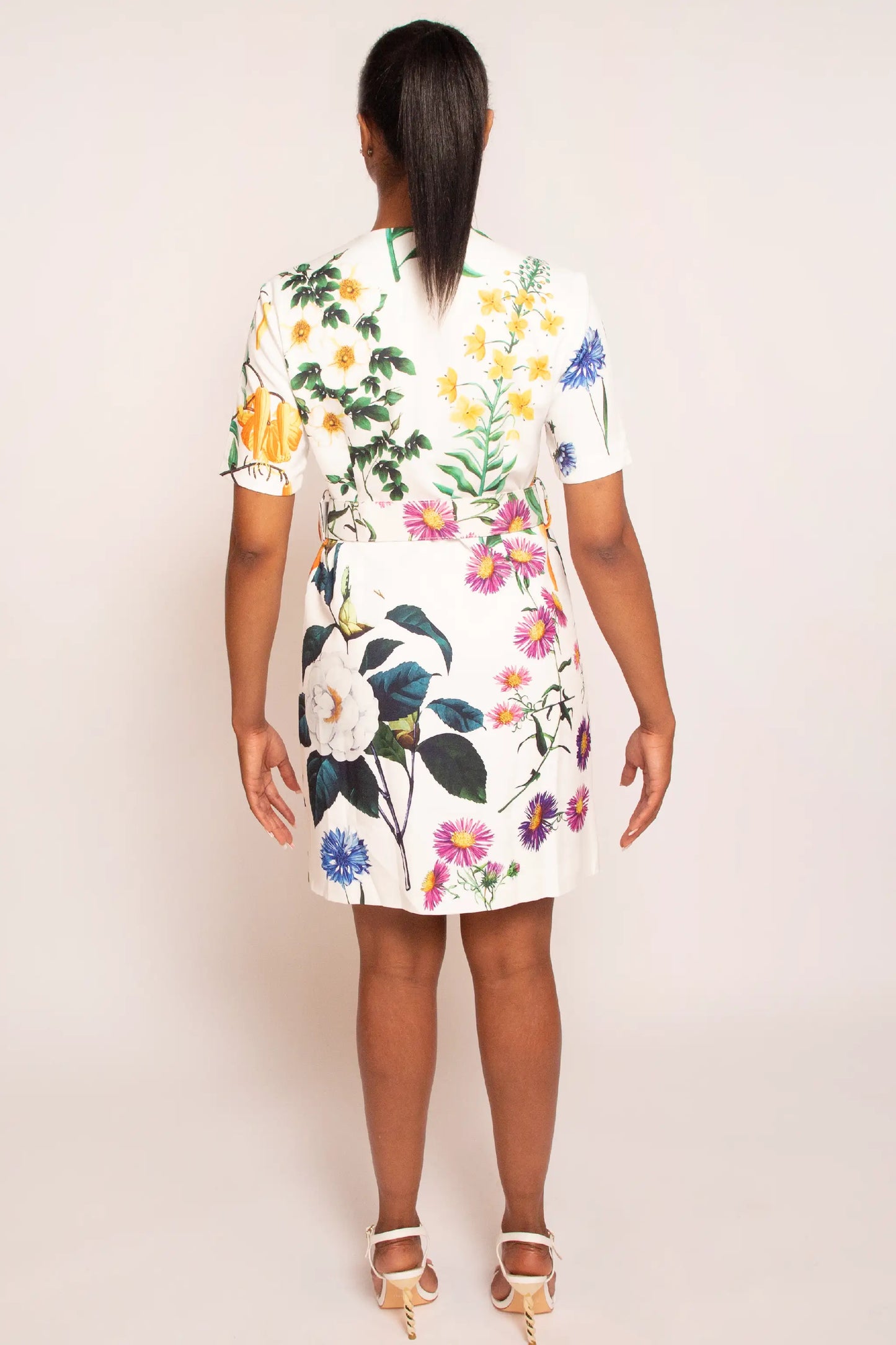 Fioranza Floral Beaded Dress